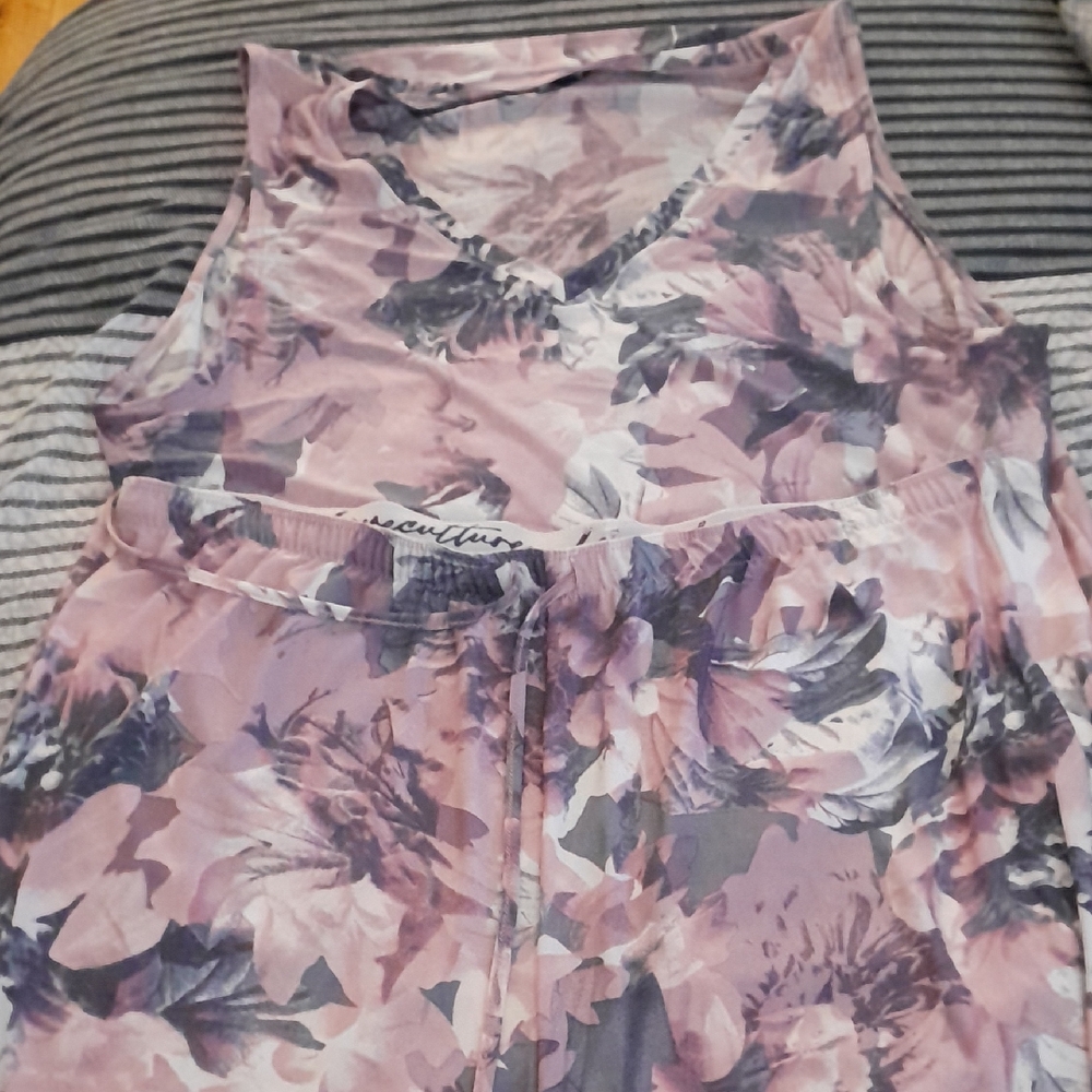 NWOT Love Culture 2PC Pajama Set
